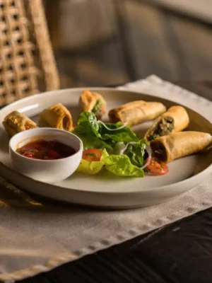 Signature dish served at The View Biu Biu Resort Bali