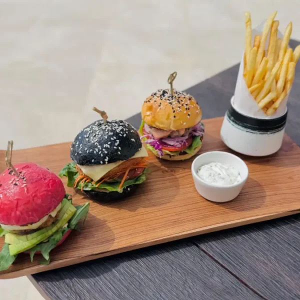 Signature dish served at The View Restaurant Biu Biu Resort Bali