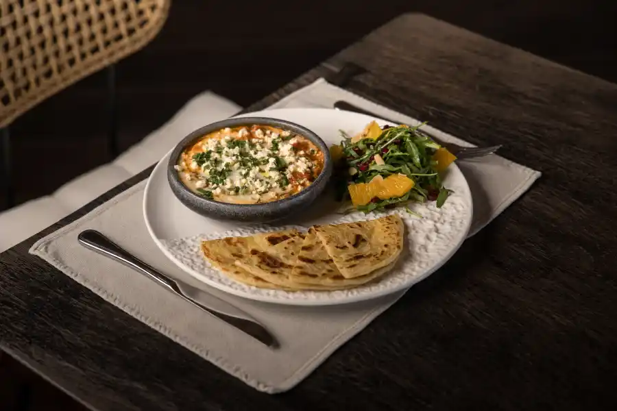 Signature dish served at The View - Biu Biu Resort Bali