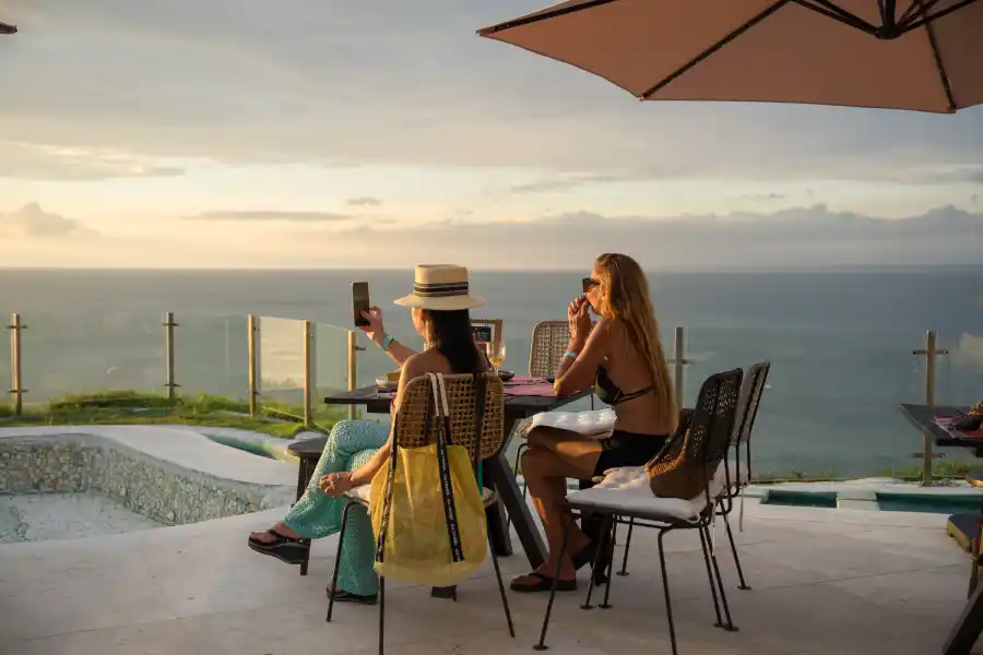 Signature dish served at The View Biu Biu Resort Bali