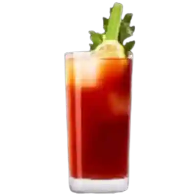 Bloody Marry Cocktail at restaurant The View à Bali