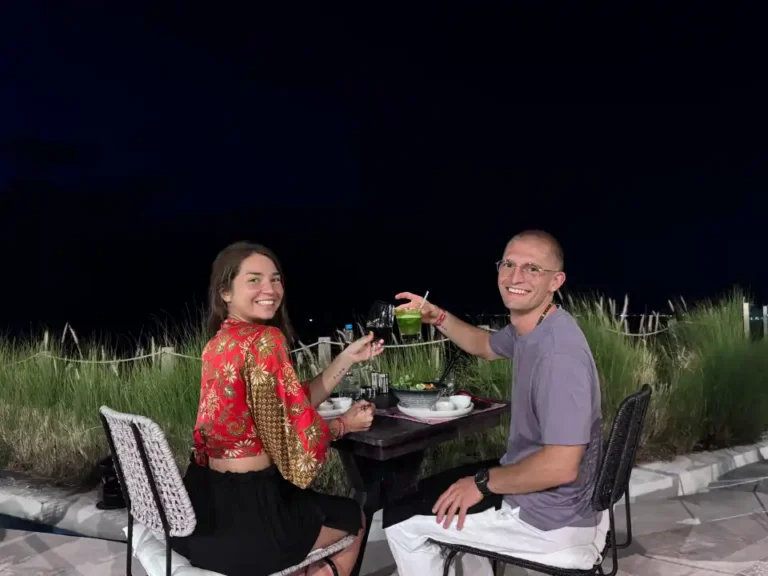 Dîner romantique à Bali