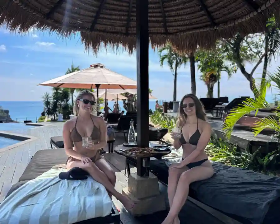 Drink Cocktails Biu Biu Resort Bali at The View Restaurant in Jimbaran