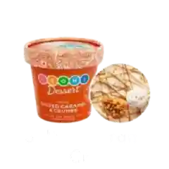 Pot de glace Caramel salé et miettes