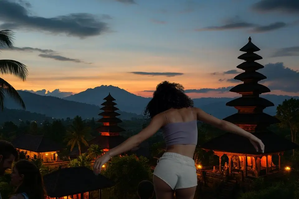Bali evenings: relaxation and atmosphere in Jimbaran in December