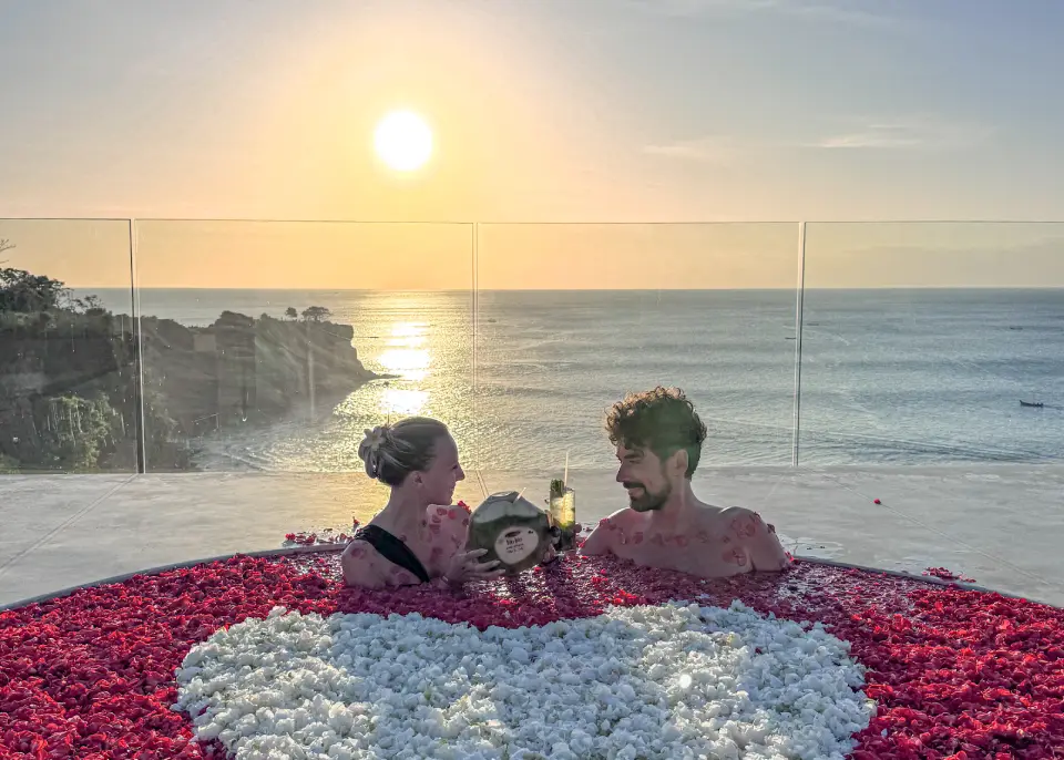 Sunset Package 2 Wine Biu Biu Resort Bali