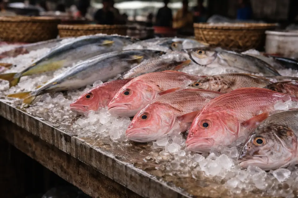 Marchés à Bali près de Balangan 